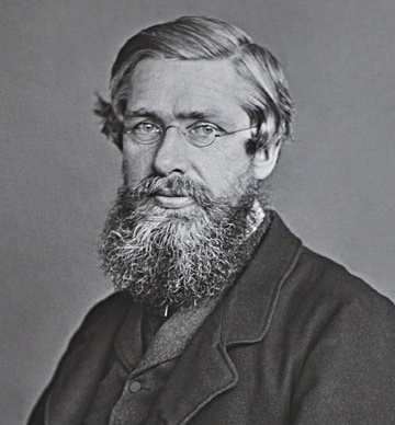Alfred Russel Wallace in 1869. Copyright George Beccaloni