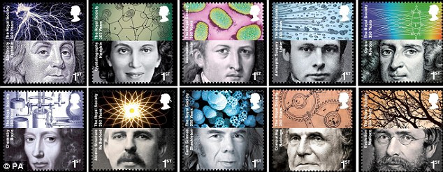 2010 Royal Society Stamps